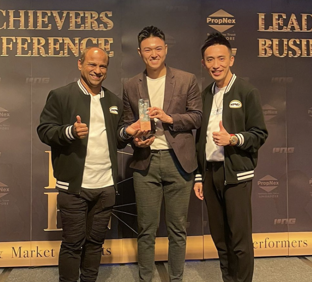Damien Tan at the PropNex Leaders & Achievers Business Conference